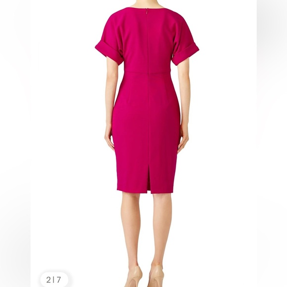 Asos Badgley Mischka Midi Pink Dress Size 4 - Picture 4 of 16